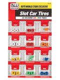 Auto World HO SLOT CAR XTraction Color Silicone Tire Set Part SCM160