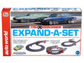 Auto World HO SLOT CAR Track & Accessory Expand-A Set w/XT 1955 Chevy Bel Air TRX112