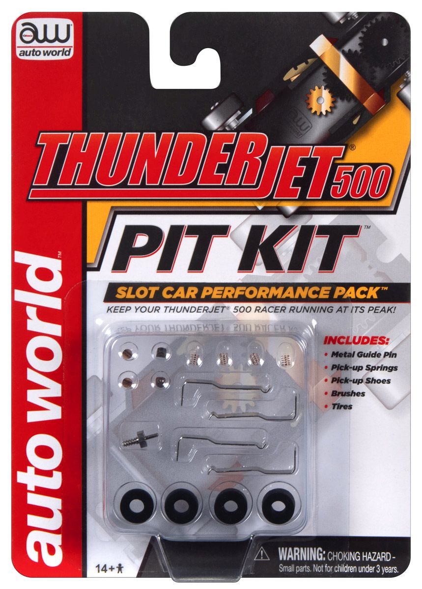 Auto World HO SLOT CAR Thunderjet 500 Pit Kit  Metal Guide Pin Part TRX118 1
