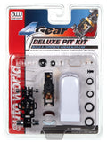 Auto World HO SLOT CAR 4Gear Deluxe Pit Kit (w/1960s Customized Volkswagen Bus) Part TRX121