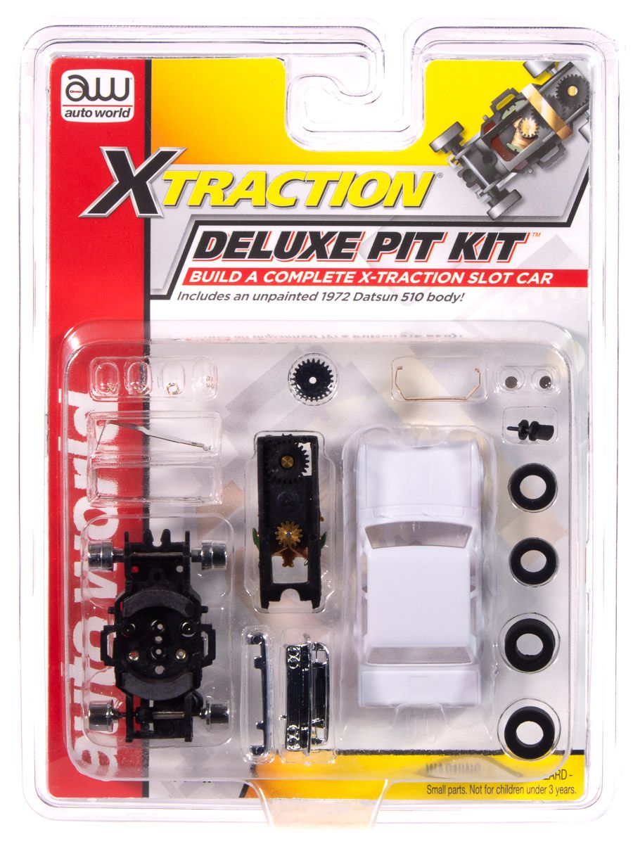 Auto World  XTraction Deluxe Pit Kit (1972 Datsun 510) Part TRX135 1