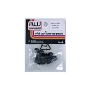 Auto World HO SLOT CAR Thunderjet Rear Tire (Pair) Part PSCTJ-015