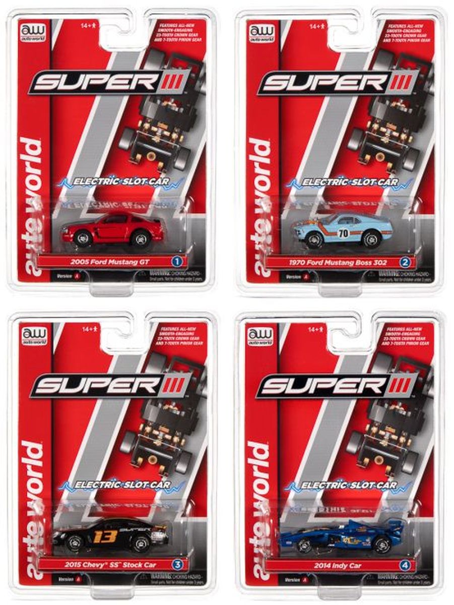 Auto World HO SLOT CAR SuperIII Release 1 AWD SC383  (case)
