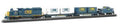Bachmann Train 734 HO Coastliner CSX Diesel Freight Set/GP40