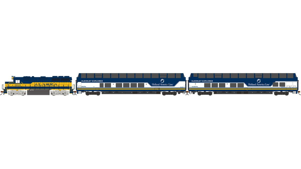 Bachmann Train 783 HO RBB&B Mckinley Explorer