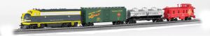 Bachmann Train 826 HO Thunder Chief SF Diesel Freight Set w/DCC & Sound