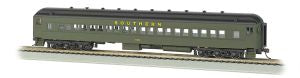 Bachmann Train 13706 HO 72 Hvywt.Coach SOU #1050/grn