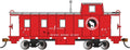 Bachmann Train 14010 HO Off-Set Cupola Caboose GN #X-9