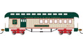 Bachmann Train 15209 HO Old-Time Combine North Pole & SOU Partridge
