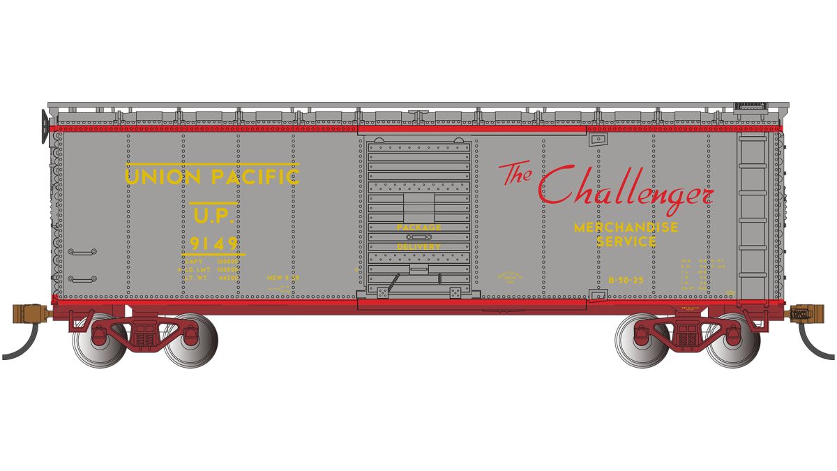 Bachmann Train 16028 HO 40 PS-1 Boxcar UP #9149 (Challenger Merchandise