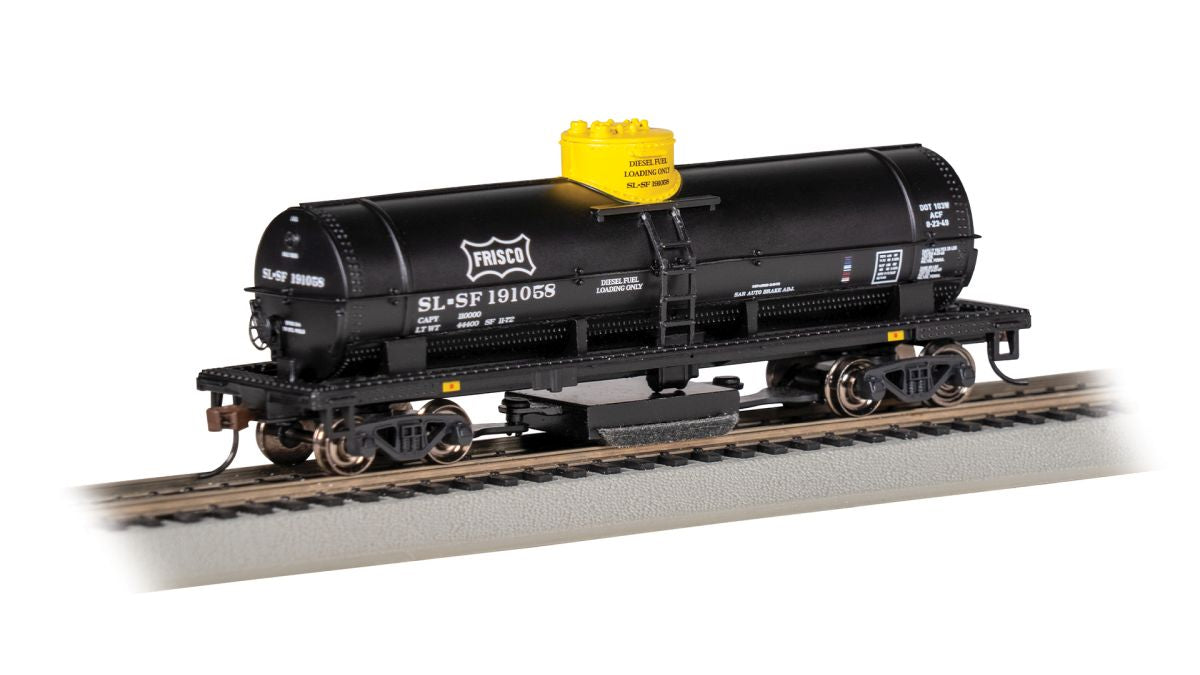 Bachmann Train 16309 HO Track Cleaning Tank Car Frisco #191058 Diesel Fuel