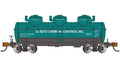 Bachmann Train 17161 N 3 Dome Tank Desoto Chemical Coatings #3448