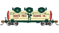 Bachmann Train 17162 N 3 Dome Tank NP&S North Pole Eggnog Co.