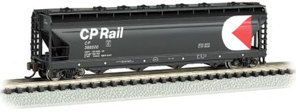 Bachmann Train 17565 N 56 ACF Cvd.Hopper CP RAIL #388511