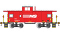 Bachmann Train 17714 HO 36 Wide Vision Caboose NS #555635