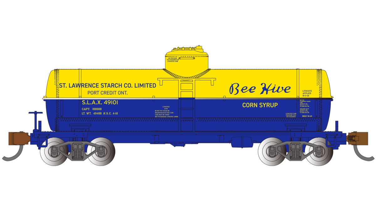 Bachmann Train 17869 N 36 Single Dome Tank Car Bee Hive Corn Syrup #49101