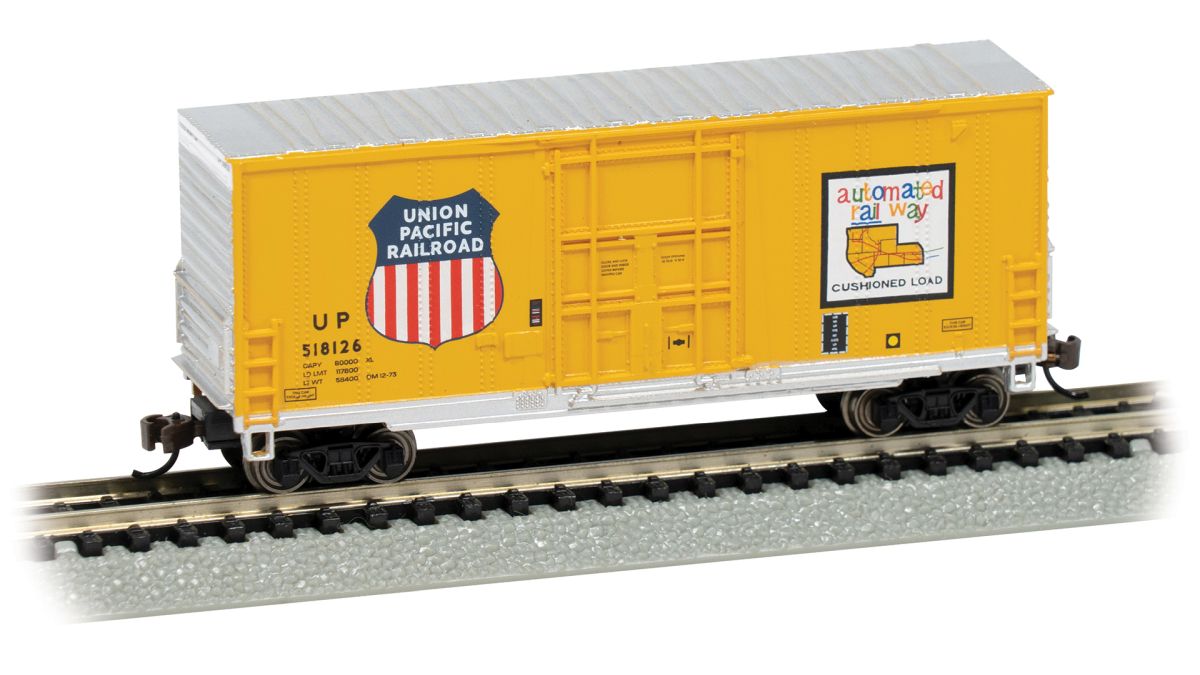 Bachmann Train 18257 N Hi-Cube Boxcar UP #518169 (Riveted Design With P
