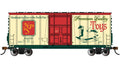 Bachmann Train 18258 N Hi-Cube Boxcar North Pole & SOU #112158