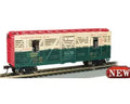 Bachmann Train 19754 N Animated Stock Car NP&S Christmas w/Reindeer