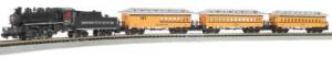 Bachmann Train 24020 N Durango & Silverton Steam Passenger Set/4-6-0