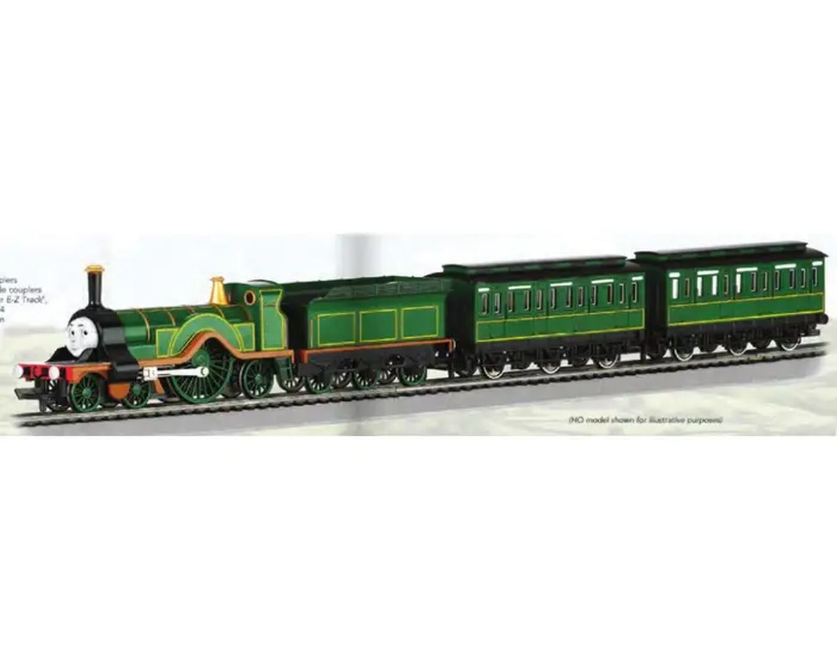 Bachmann Train 24031 N TTT Emilys Passenger Set