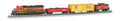 Bachmann Train 24132 N Roaring Rails BNSF Freight Set/GP40 w/DCC Sound