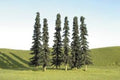 Bachmann Train 32103 Conifer Trees 3 -4 /9pc