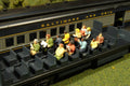 Bachmann Train 33265 N Waist-Up Seated Passengers/12pcs