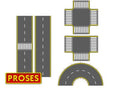 Bachmann Train 39125 N UV Printed PVC Asphalt Road Set