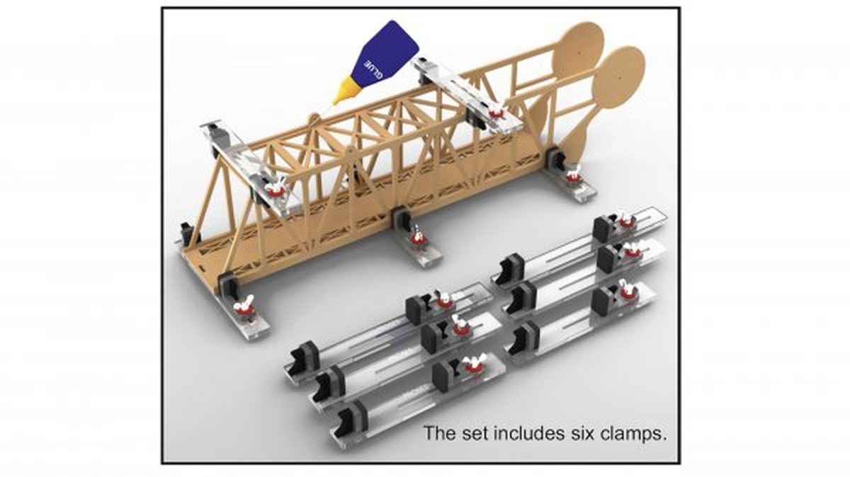 Bachmann Train 39127 Mini Bar Clamps (6)