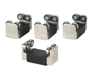 Bachmann Train 42901 HO/On30 EZ Riders w/BB Rollers/4pcBack in Stock