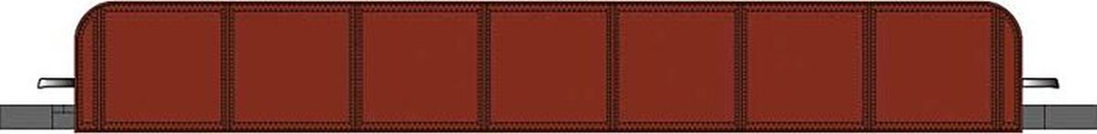 Bachmann Train 44651 N EZ Track Girder Bridge Oxide Red