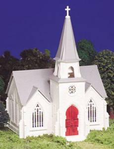 Bachmann Train 45192 HO Plasticville CathedralBack in Stock