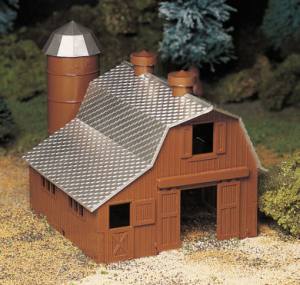 Bachmann Train 45602 O Plasticville Dairy Barn