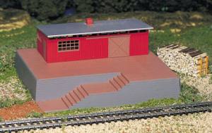 Bachmann Train 46209 HO Steam Whistle in Storage Bldg.