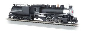 Bachmann Train 50705 HO 0-6-0 Steam Loco SP #1274 w/Vandy Tender/Smoke