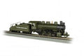 Bachmann Train 51610 HO 0-6-0 Steam Loco Baldwin Loco #26 w/Slope Tender/Smoke/DC