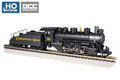 Bachmann Train 51612 HO 0-6-0 Steam Loco C&O #128 w/Slope Tender/Smoke/DCC