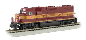 Bachmann Train 61712 HO GP38-2 Diesel Wisconsin Central #2001