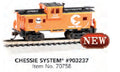 Bachmann Train 70758 N 36 WV Caboose CHESSIE #903237