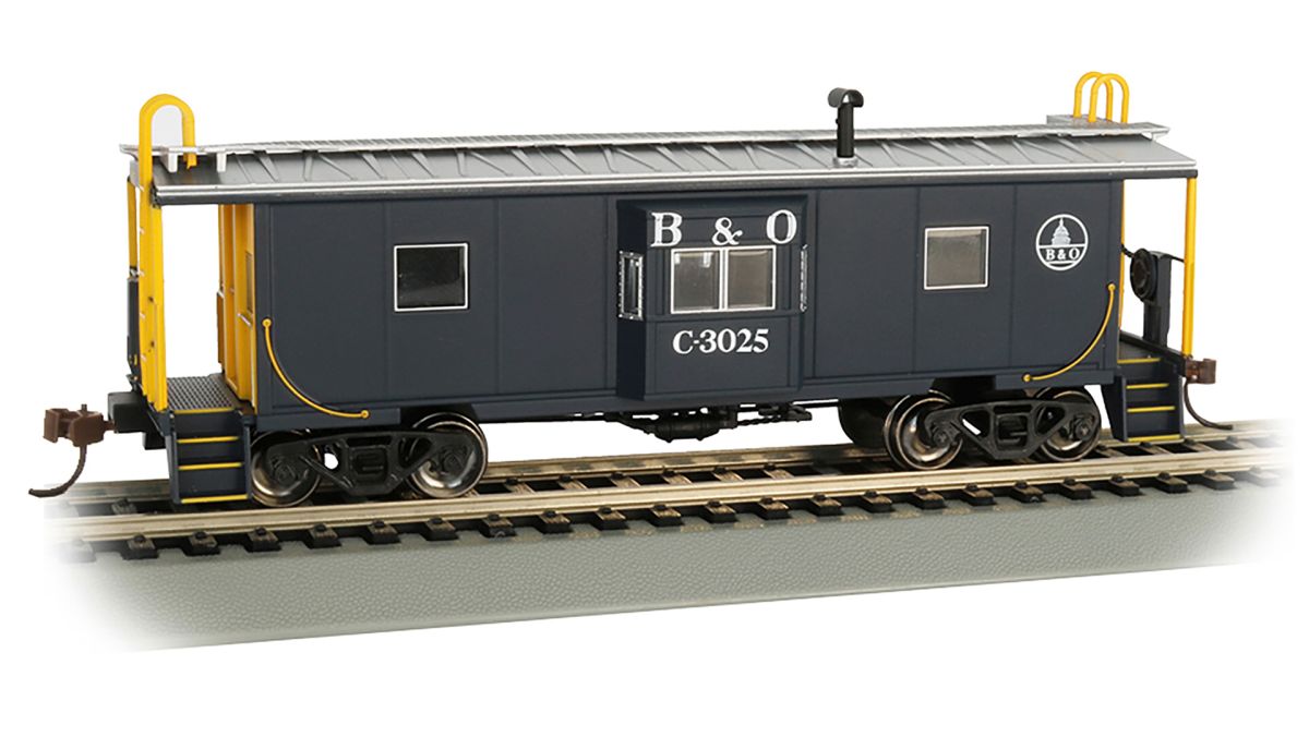 Bachmann Train 73210 HO Bay Window Caboose B&O #C-3025