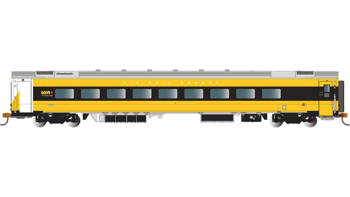 Bachmann Train 74520 HO Venture Car VIA Canada Business #2617 Lumi Interior L