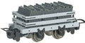 Bachmann Train 77301 HO TTT Narrow Gauge Slate Wagon w/Load (Runs on N Track)