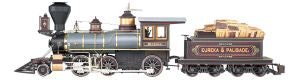 Bachmann Train 81487 G 2-6-0 Steam Loco Eureka & Palisade/DCC & Sound Ready
