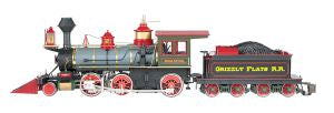 Bachmann Train 81489 G 2-6-0 Steam Loco Grizzly Flats/DCC & Sound Ready
