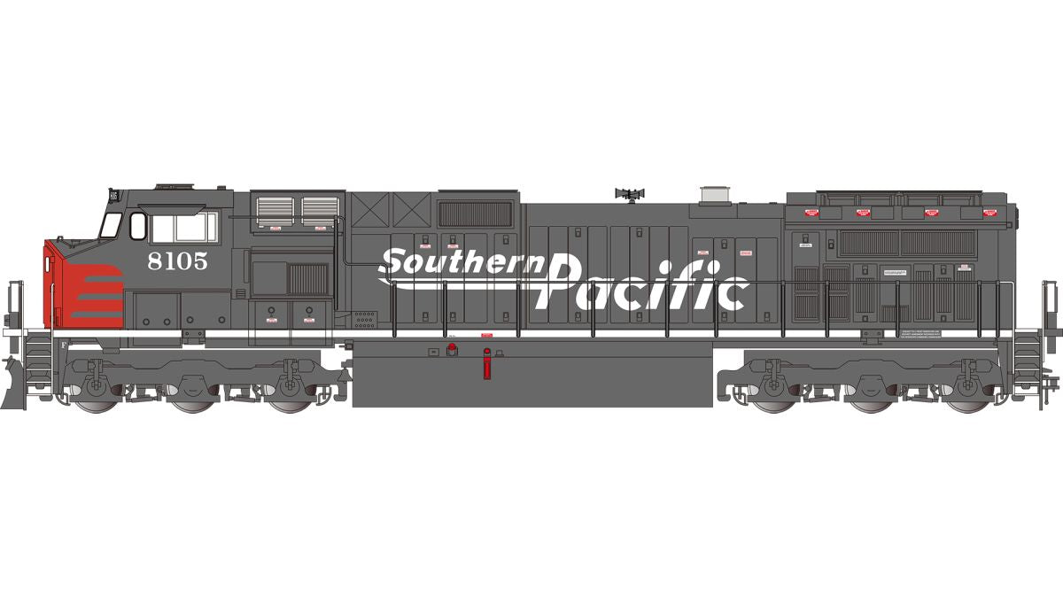 Bachmann Train 90921 G Dash-9 Diesel SP #8105