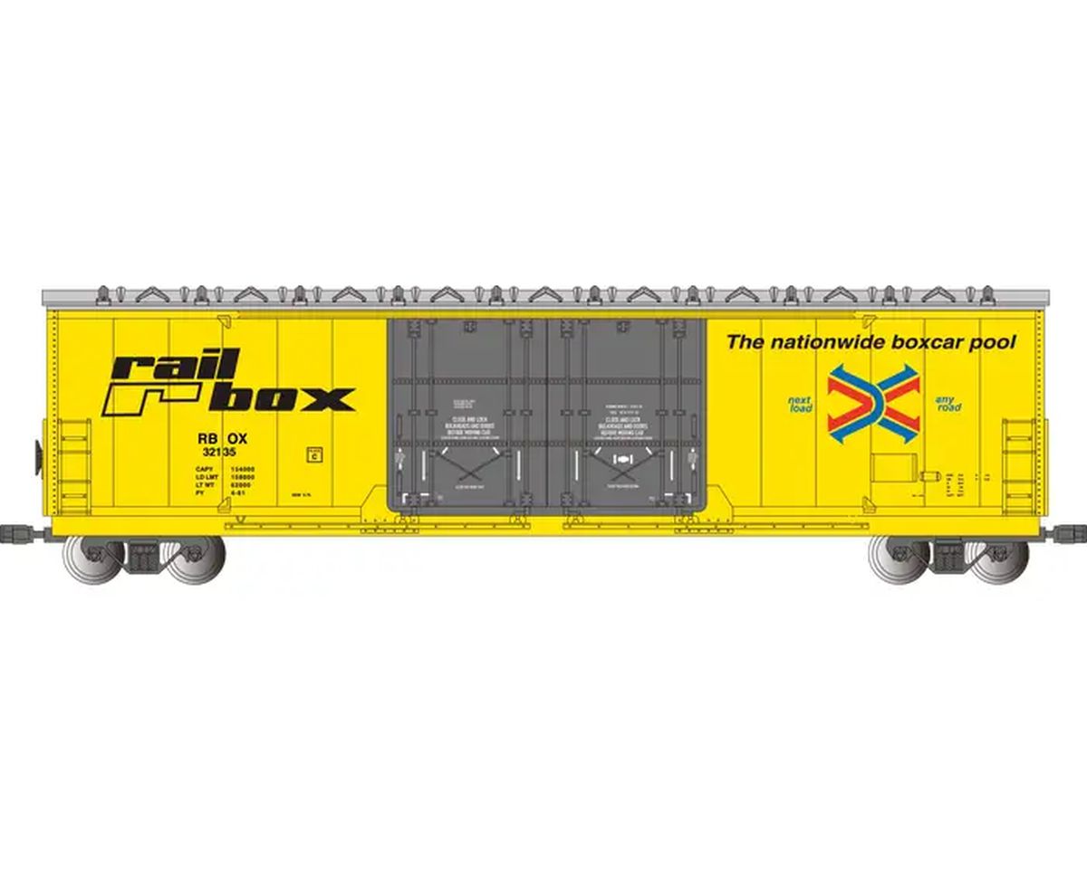 Bachmann Train 93573 G Evans Double Plug Door Boxcar Railbox (1:29)
