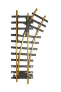Bachmann Train 94658 G #1100 Brass RH Turnout