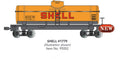 Bachmann Train 95002 G Single-Dome Tank Car Shell #1779