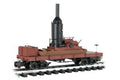 Bachmann Train 95699 G 20 Flatcar w/Log Skidder &Crates